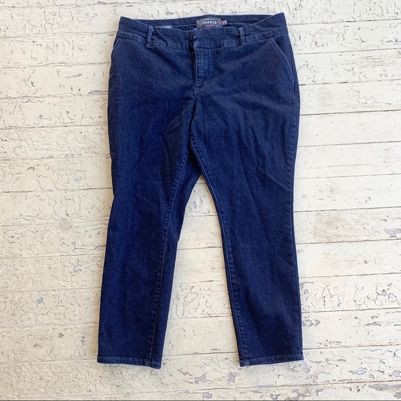 torrid Denim - 🌿3/$15 Torrid 14 dark denim trouser skinny pants